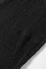 Black Ribbed Drawstring Active Jogger Pants