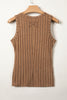 Phalaenopsis Slim Ribbed Mineral Wash Tank Top