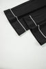 Black Contrast Trim Hooded Lounge Cardigan and Pants Set