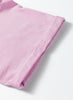 Lavendula Mineral Wash Drop Shoulder Raw Edge Loose Tee