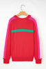 Fiery Red Christmas Holly Festive Holiday Sweater