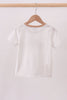 Brown alpaca embroidery top