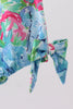 Green tropical garden bow bubble
