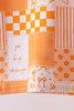 Tennessee floral checkered long sleeve bamboo pajama set