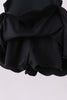 Black scalloped active  mom&me dress