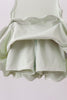 Sage scalloped active dress