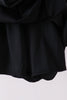 Black scalloped active  mom&me dress