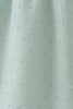 Green swiss dot cross sheep ruffle dress