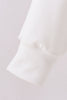 Cream hand-sewn bow mom&me sweatshirt