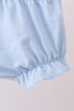 Lemon smocked ruffle bloomer set
