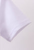 White bow sequin mom&me top