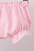 Blue Stripe Bow Seersucker Bloomer Set