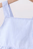 Blue Stripe 2pc Seersucker Swimsuit