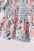 Pink Floral Smocked UPF Swim Set