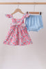 Pink Floral Bloomer Set