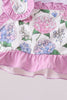 Purple Hydrangea UPF Swim Set