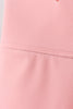 Pink Scalloped Yoga Active Leggings
