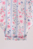 Pink Floral Bow Applique Bow Bubble