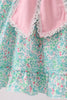 Pink Bow Floral Dress