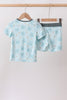 Blue Turtle Bamboo Pajama Set