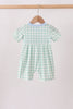 Green Golf Embroidered Romper