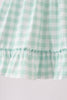 Green Golf Embroidered Ruffle Set