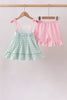 Green Golf Embroidered Ruffle Set
