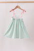 Green Golf Embroidered Dress