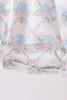 Blue Floral Bubble