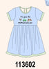 Blue Farm Embroidered Dress