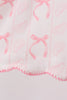 Pink Bow Print Bloomer Set