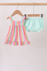 Rainbow Stripe Bloomer Set