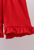 Blue School Bus Smocked Gingham Ruffle Shorts Set