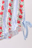 Red Apple Applique Bubble