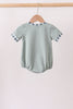 Green Fish Applique Bubble
