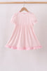 Pink Jack-O-Lantern  Applique Dress