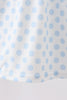 Mint Crayon Applique Dot Dress