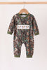 Camouflage Mallard Embroidery Romper
