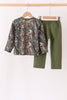 Camouflage Mallard Embroidery Pants Set