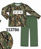 Camouflage Mallard Embroidery Pants Set