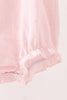 Pink Castle Embroidery Jacquard Bubble