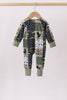 Camo Deer Bamboo Zip Romper