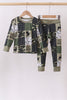 Camo Deer Bamboo Zip Pants Set