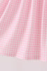 Pink Puppy Pumpkin Applique Dress