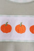 Sage pumpkin embroidery bubble