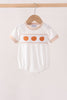 Khaki Pumpkin Embroidery Bubble