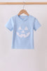 Blue Jack-O-Lantern  Applique Top