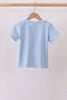 Blue Jack-O-Lantern  Applique Top