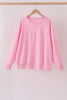 Pink bow pearl mom&me sweatshirt