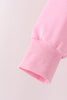 Pink bow pearl mom&me sweatshirt